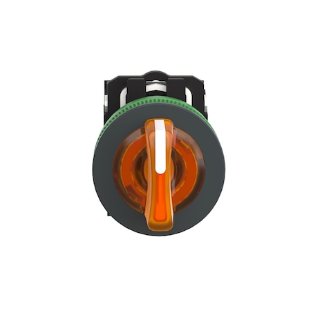 SelectorSwitch, Illum, 3Pos, 30mm, Orange MPN:XB5FK135M5