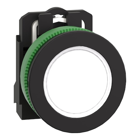 Pilot Light, White, 30mm, LED MPN:XB5FVB1