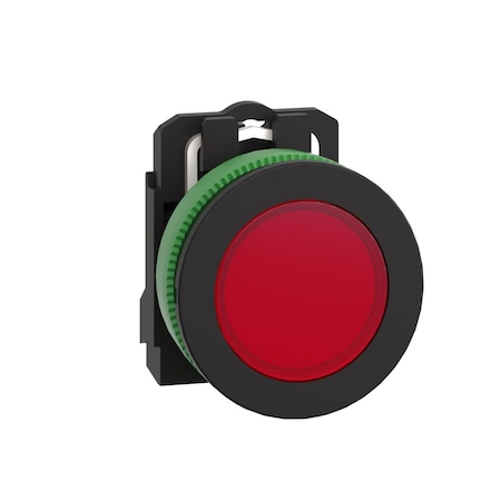 Pilot Light, Red, 30mm, LED MPN:XB5FVB4