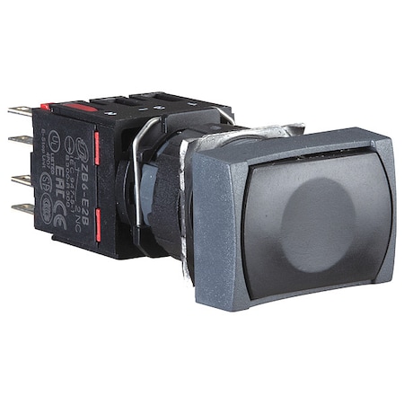 Push Button Operator, 16 mm, 1NC, Black MPN:XB6DA22B