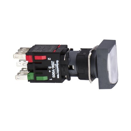 Pushbutton 240Vac 15Amp Xb6 +Options MPN:XB6DW1B5B