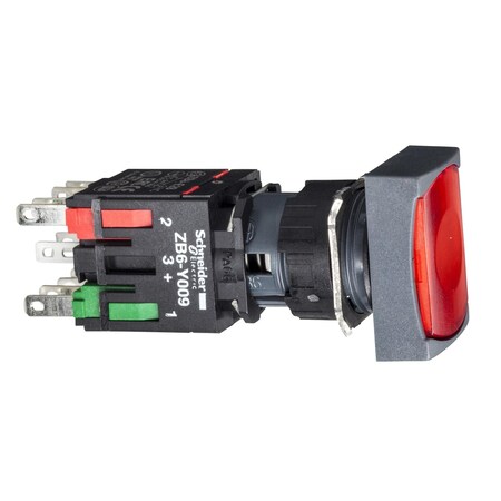 Pushbutton 240Vac 15Amp Xb6 +Options MPN:XB6DW4B5B