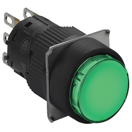 Push Button Operator, 16 mm, SPDT, Green MPN:XB6EAA31P