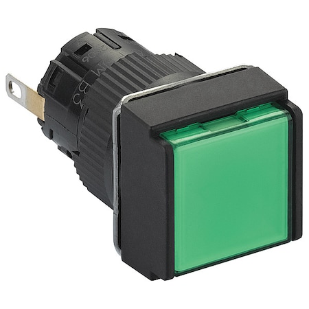 Pilot Light, Green, 16mm, LED MPN:XB6ECV3BP