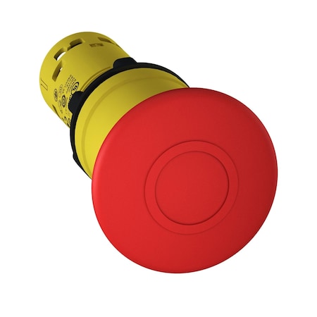 Emergency stop push button, Harmony XB7, 22mm, red mushroom 40mm, pull to release, 2NC MPN:XB7NT844