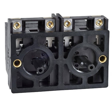 Double contact block, Harmony XAC, spring return, front mounting, single speed CO MPN:XESD1181