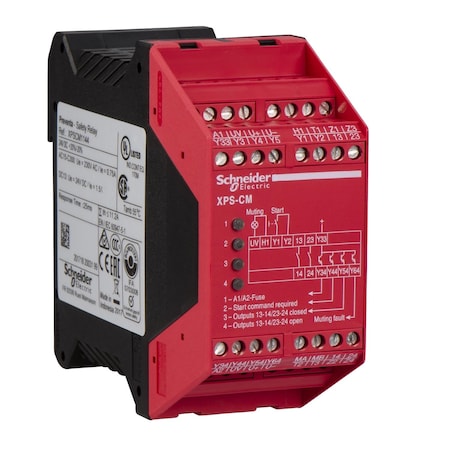 Module XPS-CM - single-beam photo-electric sensors - 24 V DC MPN:XPSCM1144P