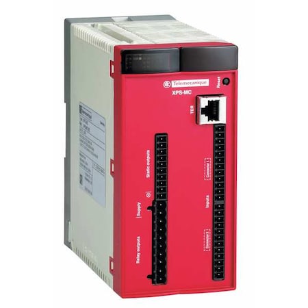 Safety Controller, 4NO, 24VDC, 16 Inputs MPN:XPSMC16Z