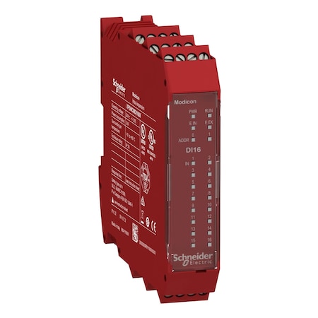 Expansion module, Modicon MCM, 16 inputs, screw MPN:XPSMCMDI1600