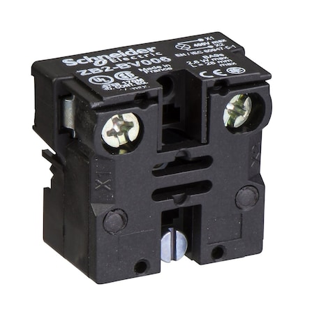 Neon/incandescent bulb, Harmony XB2, multi-button control station, for 22mm push button, front mounting, bulb not included MPN:ZB2BV006