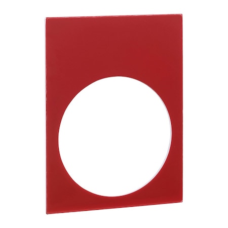 Legend Plate, Rectangular, Plastic MPN:ZB2BY2101