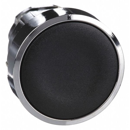 Push Button Operator, Flush, Momentary Action, Not Applicable Release, Non-Illuminated, Black MPN:ZB4BA2