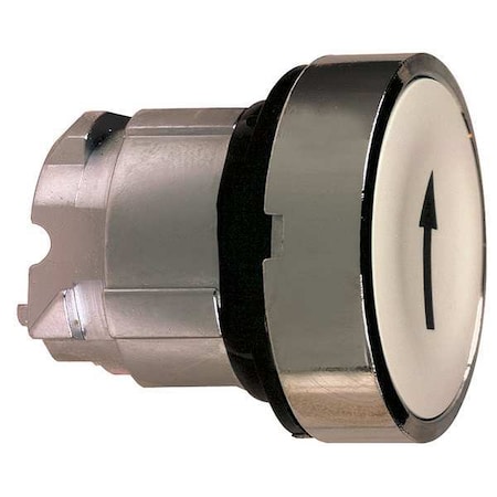 Push Button Operator, Flush, Momentary Action, Not Applicable Release, Non-Illuminated, White MPN:ZB4BA334