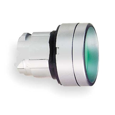 Push Button Operator, Recessed, Momentary Action, Not Applicable Release, Non-Illuminated, Green MPN:ZB4BA36