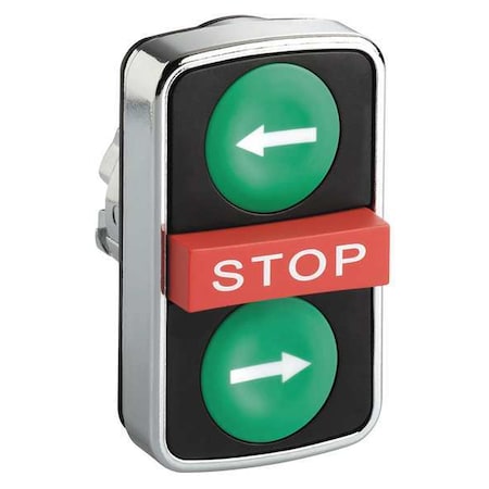 Push Button Operator, Extended, Momentary Action, Not Applicable Release, Non-Illuminated MPN:ZB4BA73133