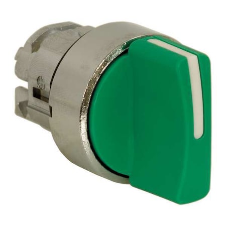 ShortHandleSelectorSwitch, Grn, 3Pos, 22mm MPN:ZB4BD503