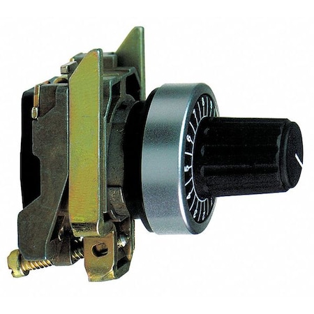 Push Button Operator, 22mm, Black MPN:ZB4BD912
