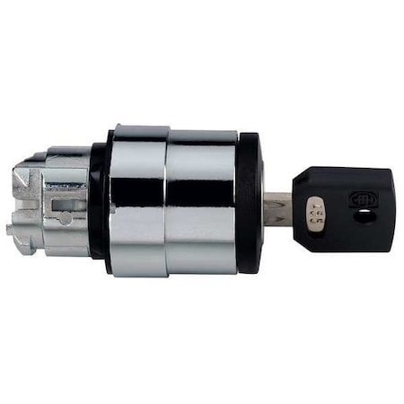 Non-Illum Selector Swtch, 22mm, 3 Pos, Keyd MPN:ZB4BG03