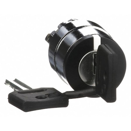 Non-Illum Selector Swtch, 22mm, 2 Pos, Keyd MPN:ZB4BG4