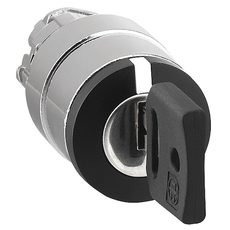 Non-Illum Selector Swtch, 22mm, 3 Pos, Keyd MPN:ZB4BG7