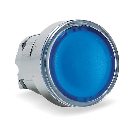 Illuminated Push Button Operator, 22 mm, Blue MPN:ZB4BH063