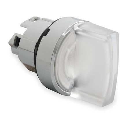 ShortHandSelectSwtch, Illum, Wht, 2Pos, 22mm MPN:ZB4BK1213