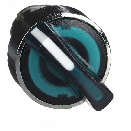 ShortHandSelectSwtch, Illum, Grn, 2Pos, 22mm MPN:ZB4BK1233