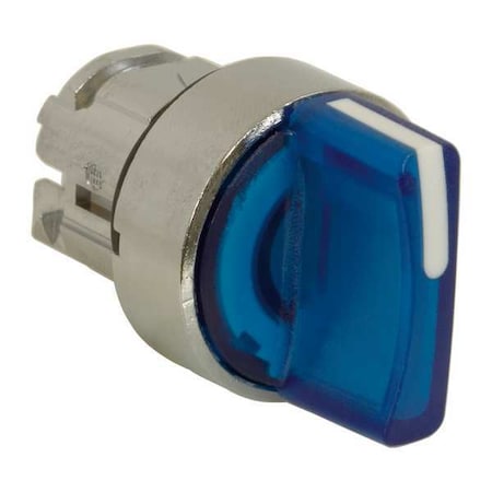 ShortHandSelectSwtch, Illum, Blu, 3Pos, 22mm MPN:ZB4BK1763