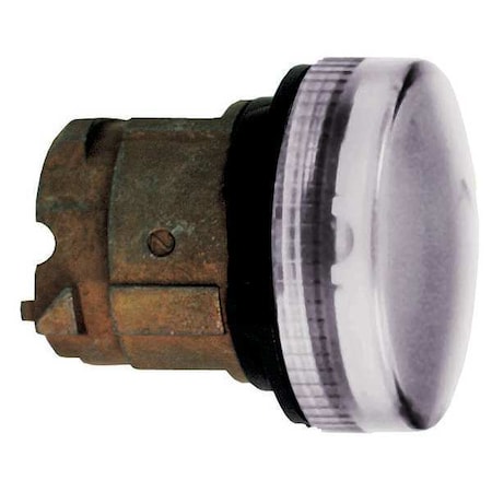 Pilot Light Head, White, LED, 22 mm MPN:ZB4BV013S