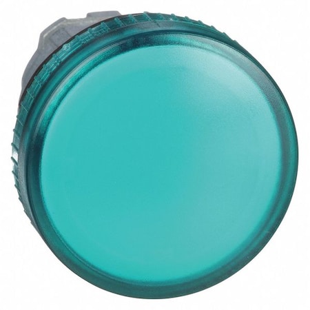 PilotLightHead, Green, Incandescent, 22mm MPN:ZB4BV03
