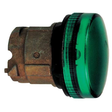 Pilot Light Head, Green, LED, 22 mm MPN:ZB4BV033S