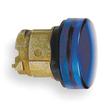 PilotLightHead, Blue, Incandescent, 22mm MPN:ZB4BV06