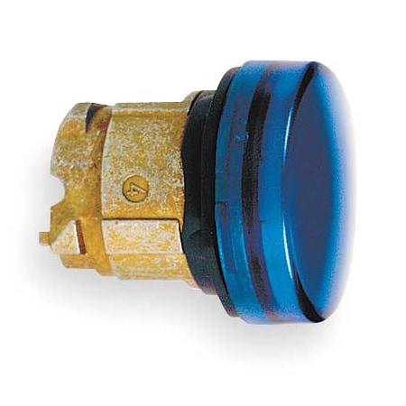 Pilot Light Head, Blue, LED, 22 mm MPN:ZB4BV063