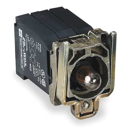LampModAndContactBlock, 1NO, Clear, 22mm MPN:ZB4BW031