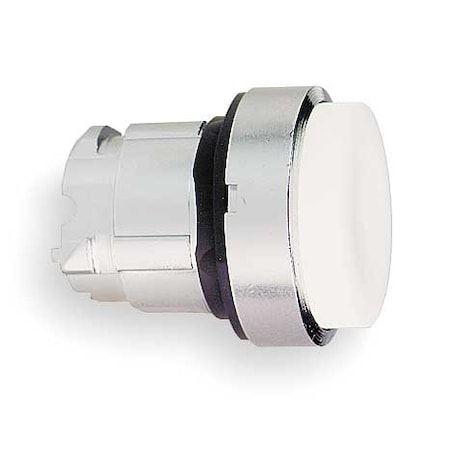 Push Button Operator, Extended, Momentary Action, Not Applicable Release, Illuminated, White MPN:ZB4BW113