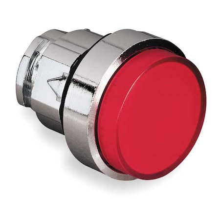 Push Button Operator, Extended, Momentary Action, Not Applicable Release, Illuminated, Red MPN:ZB4BW143