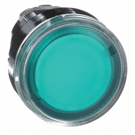 Illuminated Push Button Operator, 22 mm, Green MPN:ZB4BW33