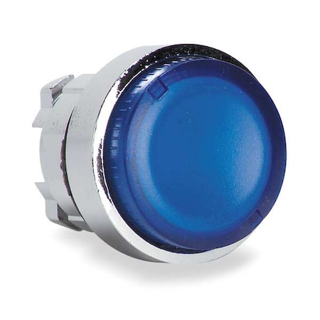 Illuminated Push Button Operator, 22 mm, Blue MPN:ZB4BW36