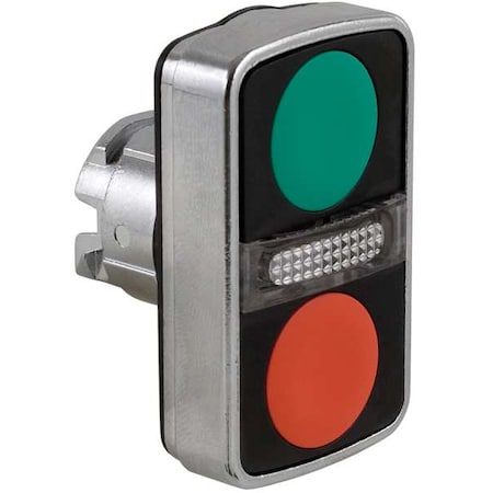 Illuminated Multi-Head Operator, 22 mm, Rectangular MPN:ZB4BW7A3740