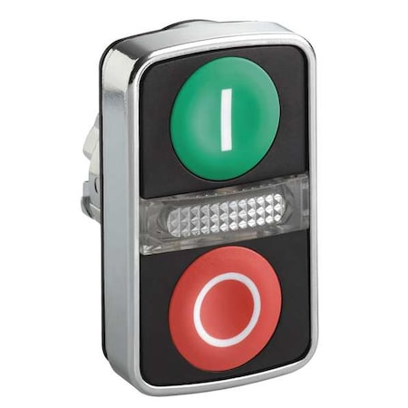 Illuminated Multi-Head Operator, 22 mm, Rectangular MPN:ZB4BW7A3741