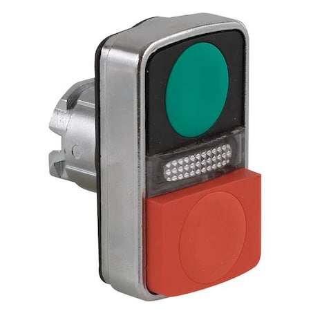 Push Button Operator, Extended, Momentary / Momentary Action, Not Applicable Release, Illuminated MPN:ZB4BW7L3740