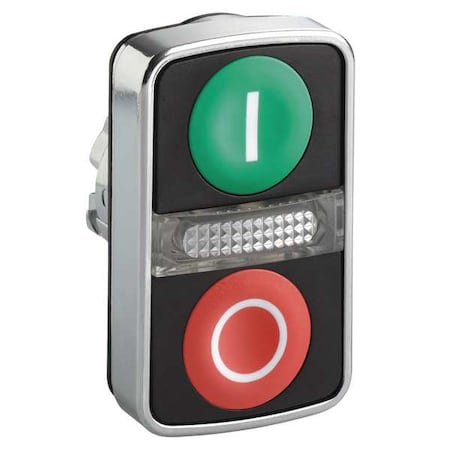 Illuminated Multi-Head Operator, 22 mm, Rectangular MPN:ZB4BW7L3741
