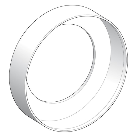 Washer, Harmony XB4, chromium plated liquid spray protective washer, for insertion beneath head 22mm MPN:ZB4BZ007