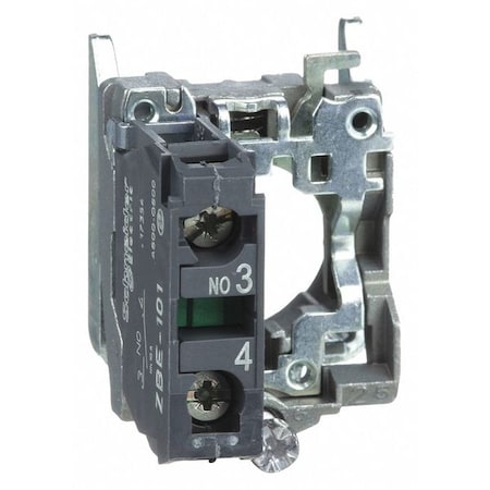 Contact Block, Black, 1NO, 22 mm, ZB4 MPN:ZB4BZ101