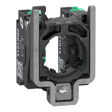 Harmony XB4, Body Contact, 2 NO, Metal, Fixing Collar, Push-In Terminals MPN:ZB4BZ1035