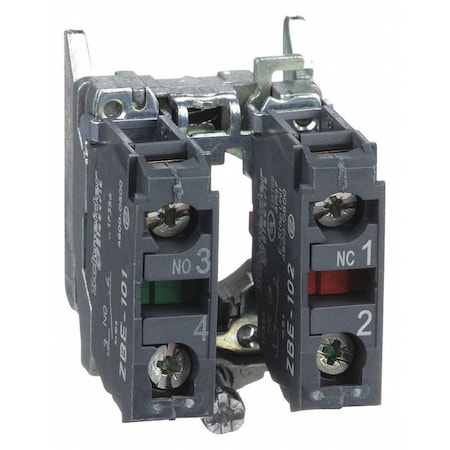 Contact Block, 1NO + 1NC Slow Break, 22mm MPN:ZB4BZ105