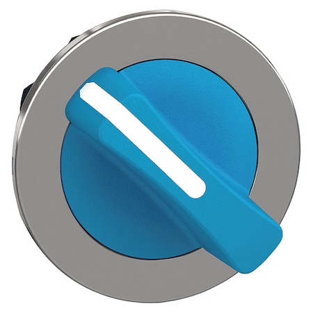 ShortHandleSelectorSwitch, Blue, 2Pos, 30mm MPN:ZB4FD206