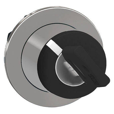 KeyedSelectorSwitch, Black, 2Pos, 30mm MPN:ZB4FG2