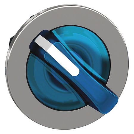 ShortHandSelectSwtch, Illum, Blu, 2Pos, 30mm MPN:ZB4FK1263