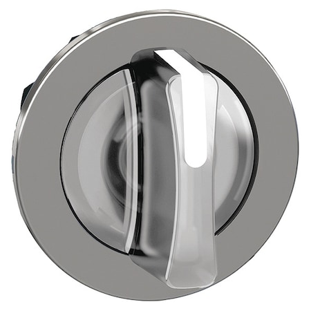 ShortHandSelectSwtch, Illum, Wht, 3Pos, 30mm MPN:ZB4FK1313